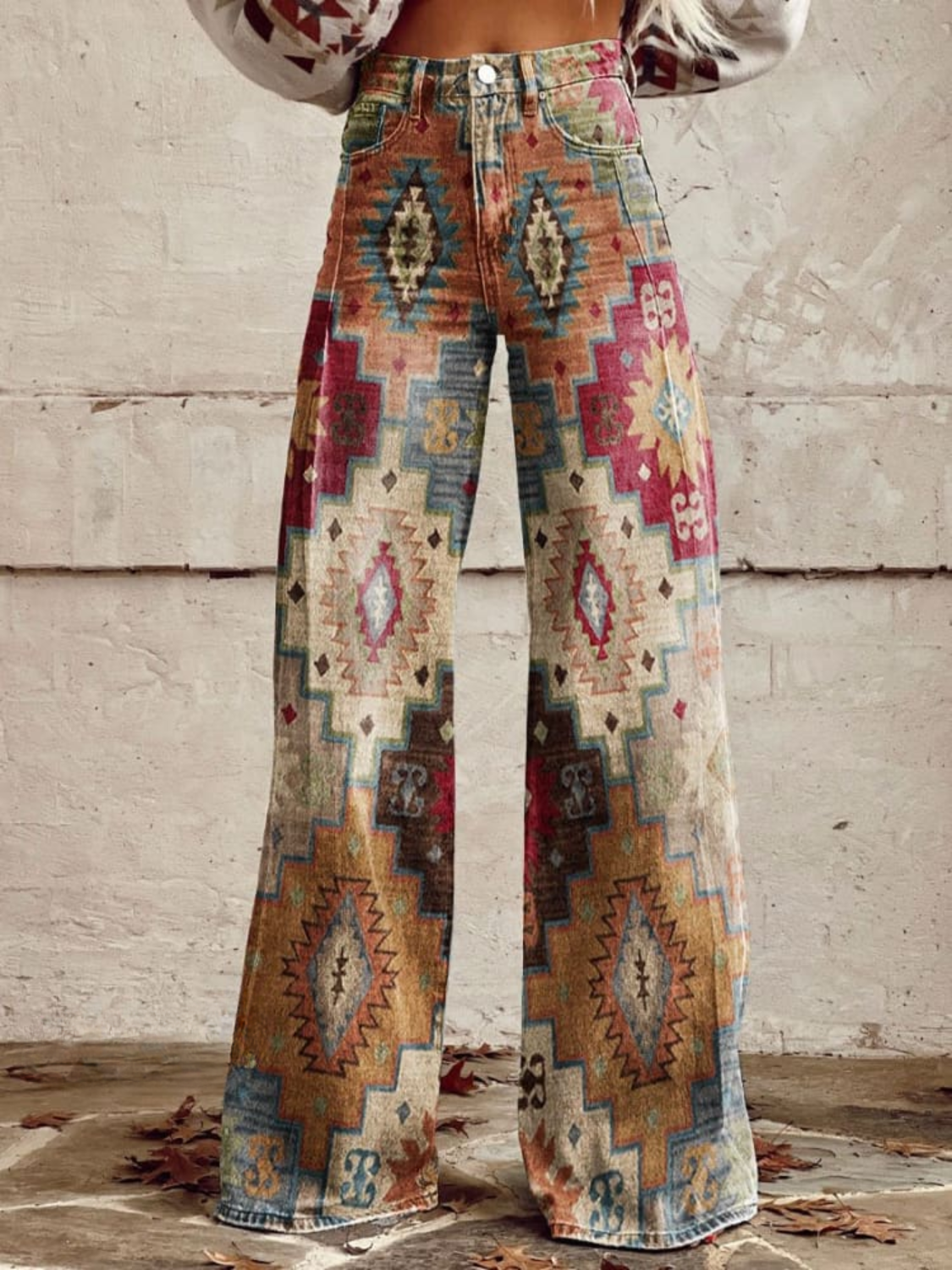 Léa - Retro Elegantne Pantalone