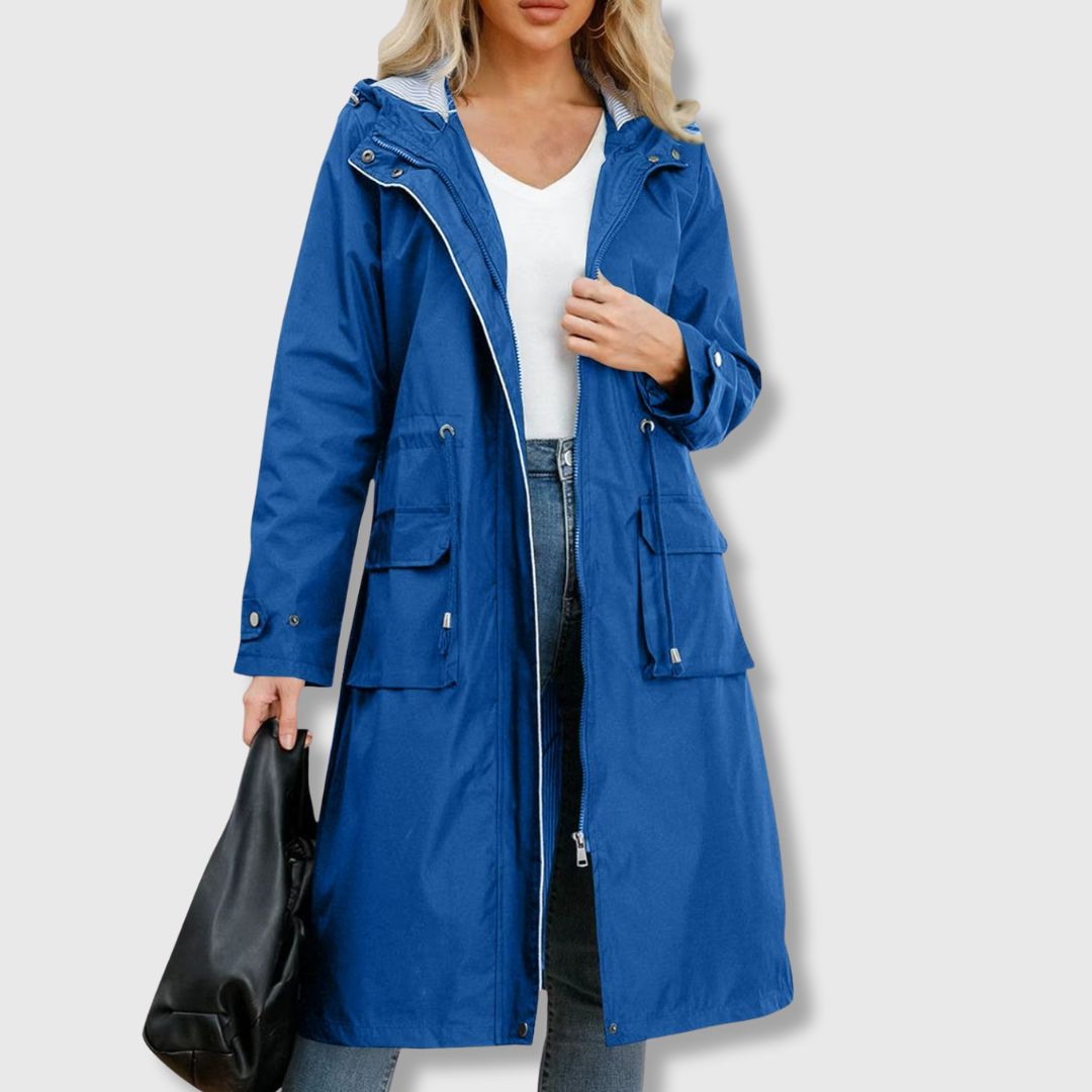 Julia | Stilski Trench Kaput sa Kapuljačom