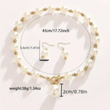 Set ogrlica od chunky bisera
