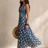 Beatrice | Chic traper haljina s chiffon suknjom na točke