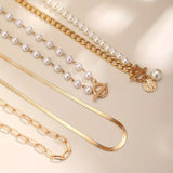 Set ogrlica s modernim biserima