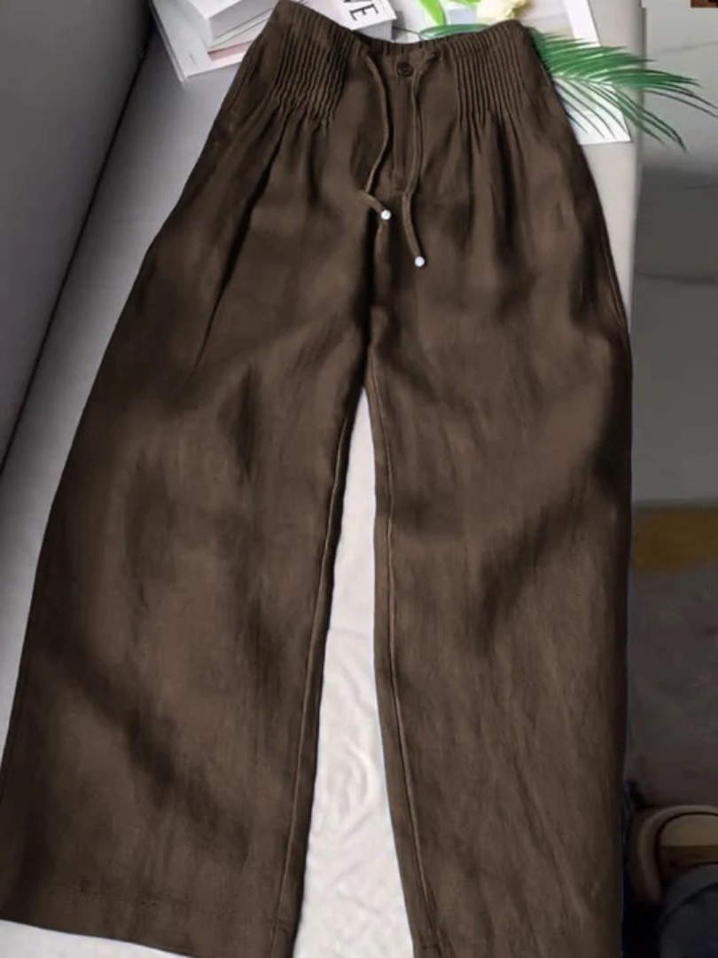 Zofia | Široke pantalone od laganog pamuka