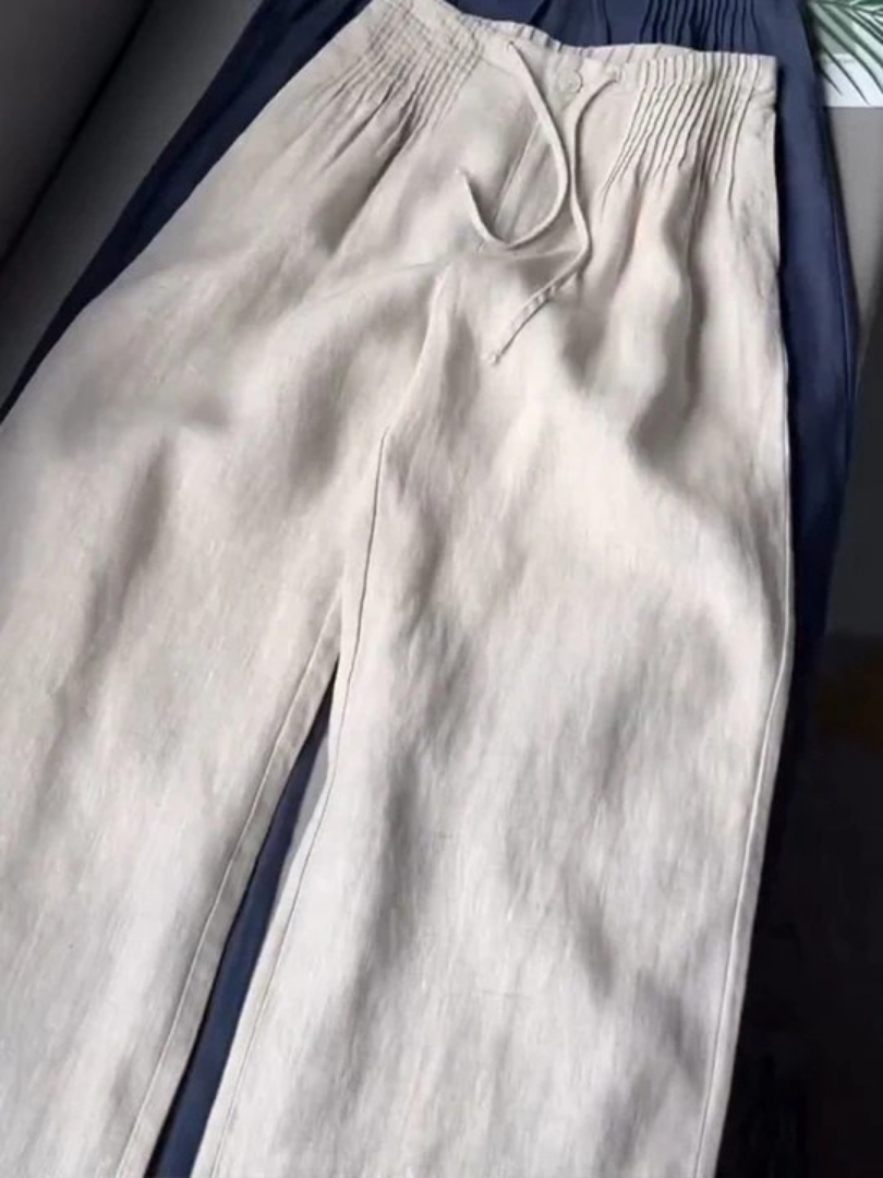 Zofia | Široke pantalone od laganog pamuka