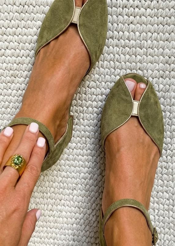 Olivia | Elegantne Sandale u Boji Žalfije