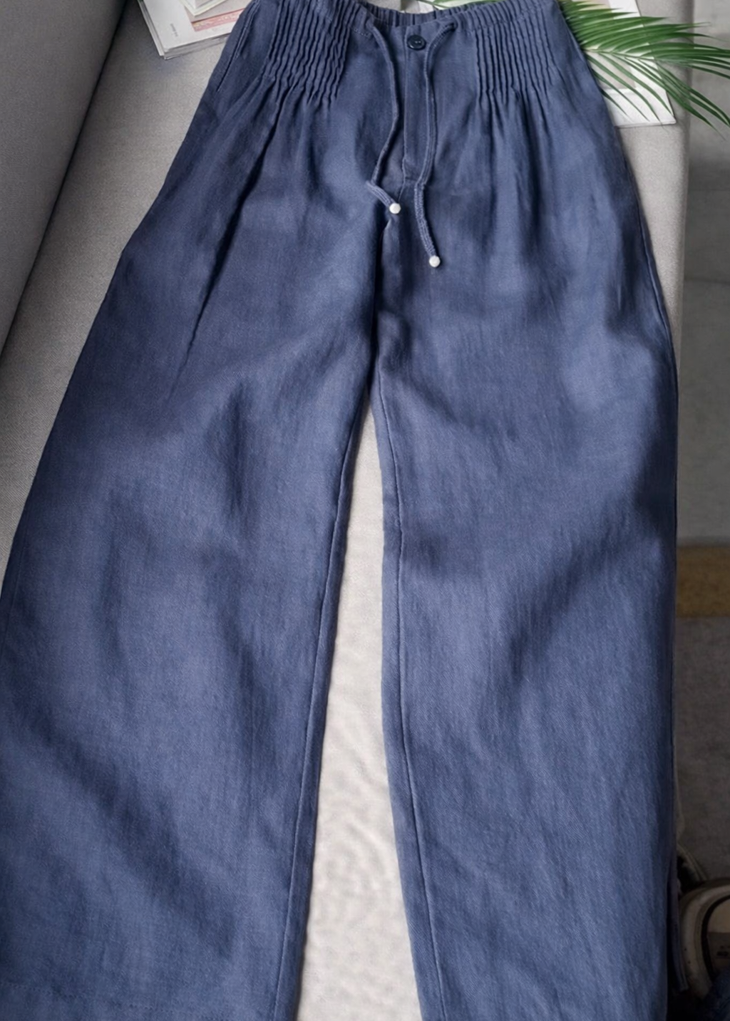Zofia | Široke pantalone od laganog pamuka