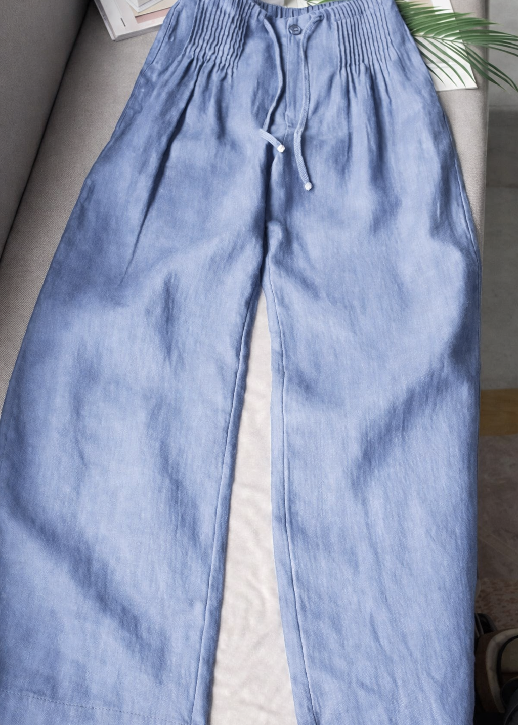 Zofia | Široke pantalone od laganog pamuka
