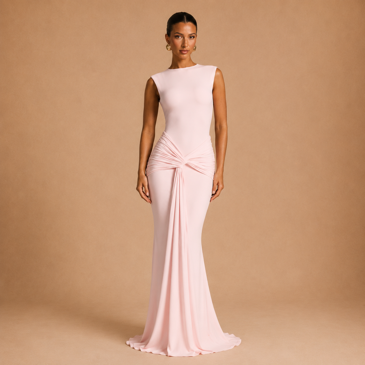Haljina Aleksandra™ - Elegantna silueta s kiparskim drapiranjem