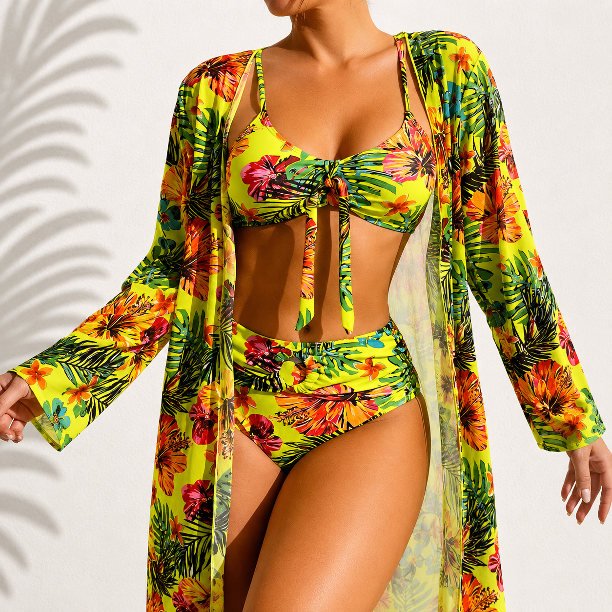 Delacroix | Set Bikinija i Kimona Tropical