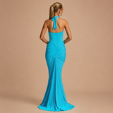 Haljina Helena™ - Tečna Elegancija s Otvorenim Dekolteom