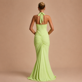 Haljina Helena™ - Tečna Elegancija s Otvorenim Dekolteom
