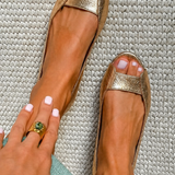 Adelina™ | Zlatne Sandale Comfort Chic