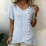 Bluza s nepravilnim prugama