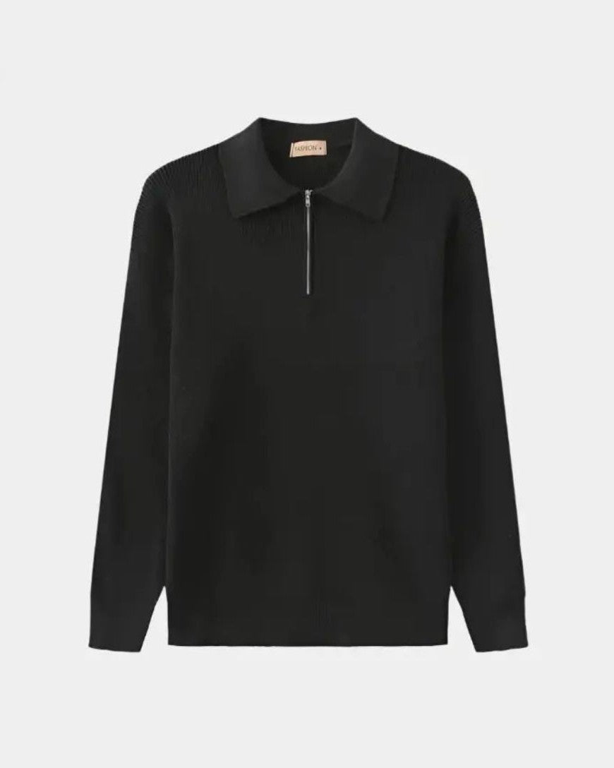 David™ | Pulover Polo sa Rajsferšlusom