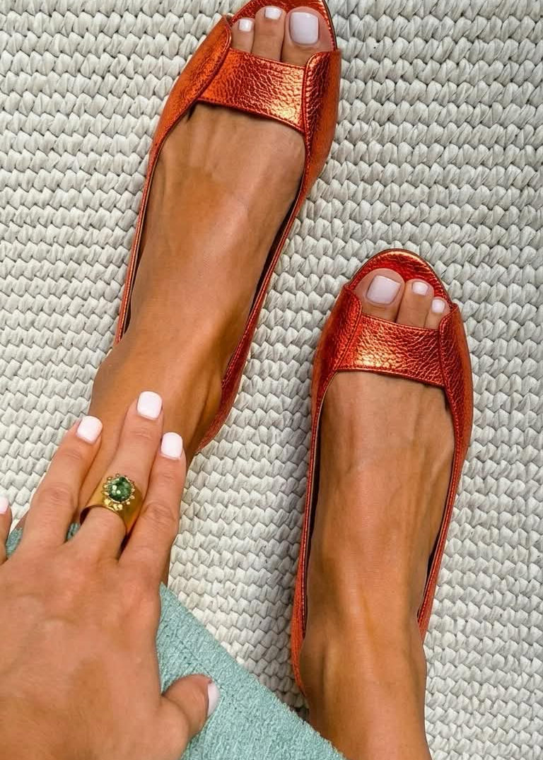Adelina™ | Zlatne Sandale Comfort Chic