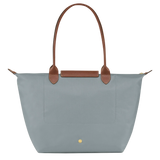 Longchamp - Velika Le Pliage torba, čelična