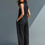 Claire - Elegantna kombinacija od lanenog materijala bez rukava