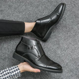 Parker™ | Čizme sa Dvostrukim Monk Strap-om od Sintetičke Kože