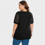 Carolina - Elegantna bluza s V izrezom