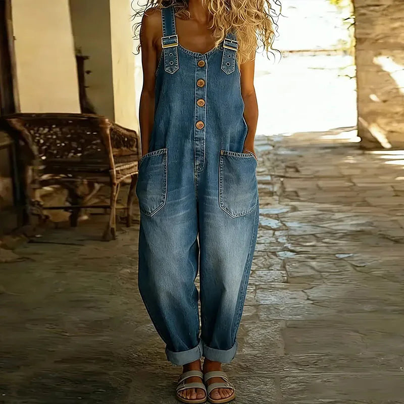 Mae | Vintage traper overall s podesivim naramenicama