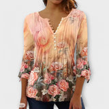 Juliane – Bluza sa V izrezom i rukavima