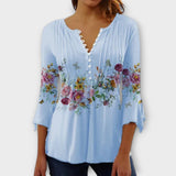 Juliane – Bluza sa V izrezom i rukavima