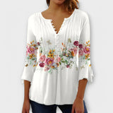 Juliane – Bluza sa V izrezom i rukavima