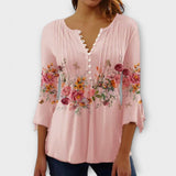 Juliane – Bluza sa V izrezom i rukavima