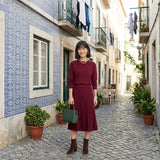 Filipa - Set od pletiva i plisirane suknje