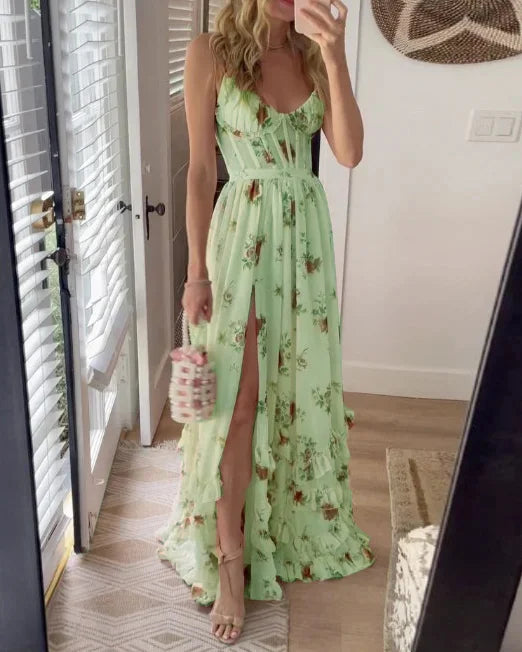 Scarlett - Elegantna Cvjetna Haljina