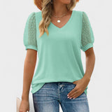 Carolina - Elegantna bluza s V izrezom