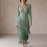 Chiara | Elegantna Haljina s Resicama