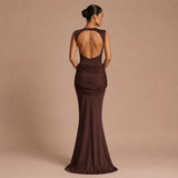 Haljina Aleksandra™ - Elegantna silueta s kiparskim drapiranjem