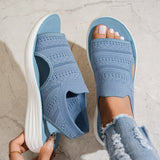 Anne™ | Sandale s platformom, od prozračnog materijala za dame