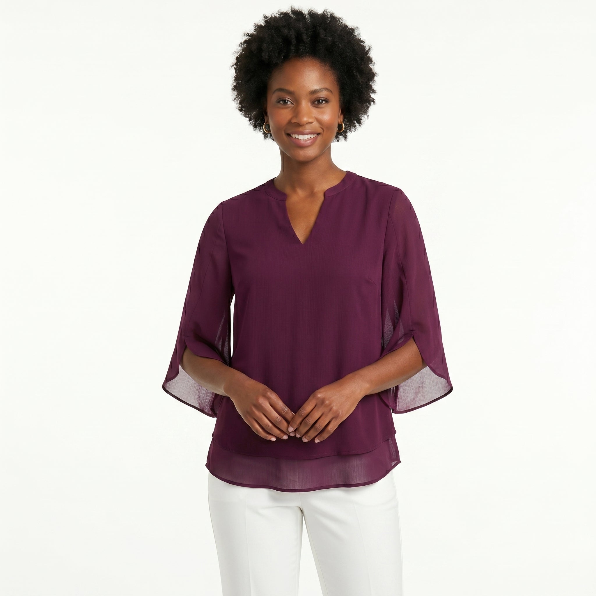 Francisca | Bluza s Rukavima od Volana
