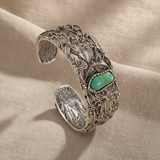 Teodora™ - Vintage Cuff Narukvica s Turskom