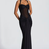 Haljina Vasiliki™ - Zanosna Elegancija s Drape Efektom
